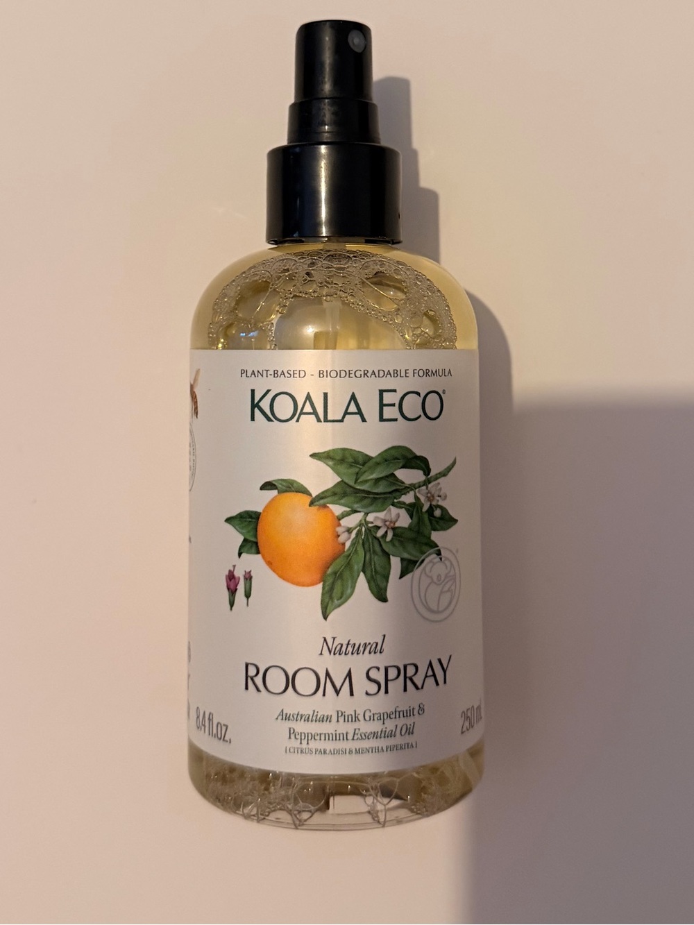 Koala Eco Natural Room Spray Australian Pink Grapefruit Peppermint Essential Oil